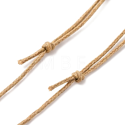 5Pcs Waxed Cotton Cord Adjustable Necklaces Making AJEW-JB01393-1