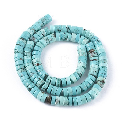 Natural Howlite Beads Strands X-TURQ-L030-04B-01-1