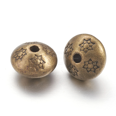 Tibetan Style Spacer Beads LS-TIBEB-A101657-AB-FF-1