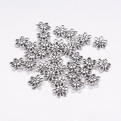 Tibetan Style Alloy Flower Pendants LS-LF1006Y-1