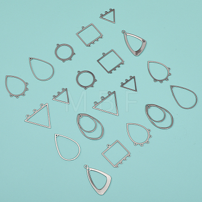 CHGCRAFT DIY Geometry Jewelry Making Finding Kit DIY-CA0005-99-1
