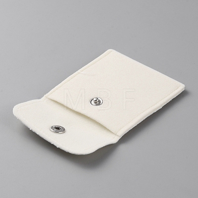 Square Velvet Jewelry Box with Snap Button CON-WH0088-77A-04-1