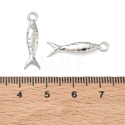 Alloy Rhinestone Pendants FIND-D044-21P-02-1