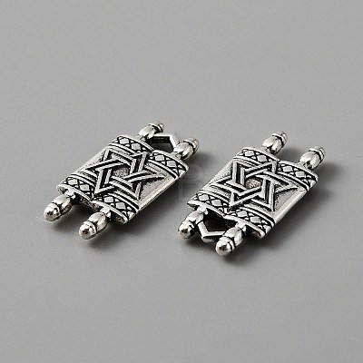 Tibetan Style Alloy Charm FIND-CJC0006-23AS-1