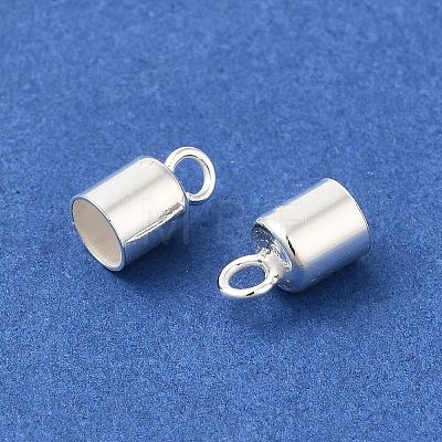 925 Sterling Silver Cord Ends STER-F032-09S-4mm-1
