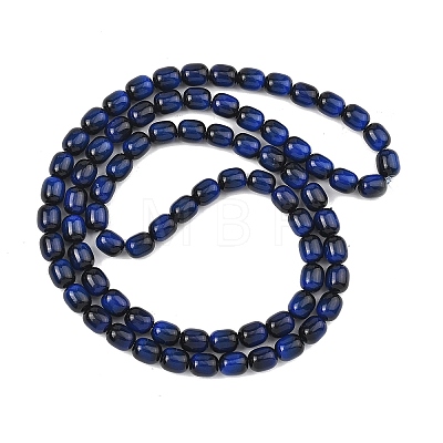 Imitation Tiger Eye Glass Beads Strands X-GLAA-H040-02A-1