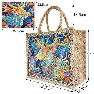 DIY Diamond Painting Handbag Kits PW-WG60864-06-1