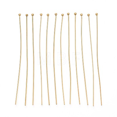 304 Stainless Steel Head Pins STAS-T065-70mm-20G-1