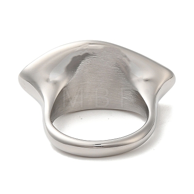 304 Stainless Steel Finger Ring RJEW-C108-01P-1