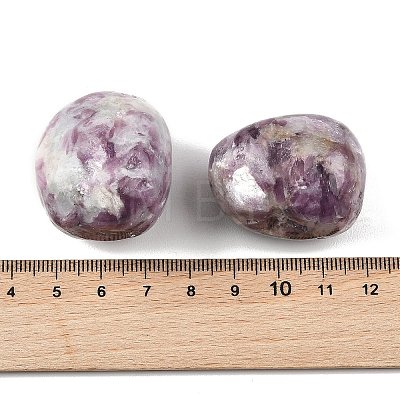 Natural Lepidolite Beads G-G348-01B-18-1