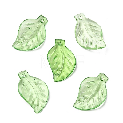Transparent Acrylic Pendants X-DBLA156-8-1