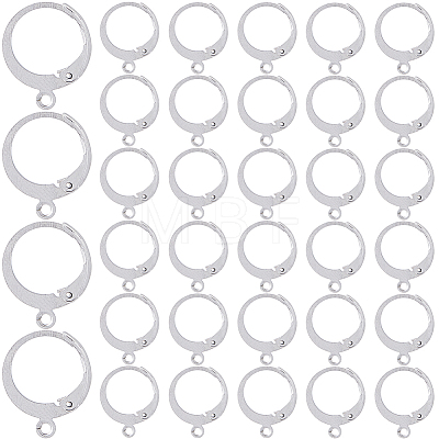 SOFPLATE 304 Stainless Steel Leverback Earring Findings STAS-SP0001-02A-1