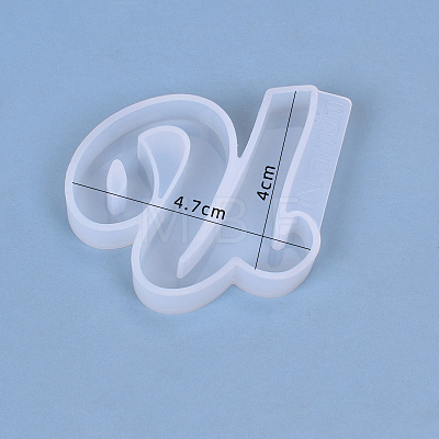 Letter DIY Silicone Molds DIY-I034-08U-1