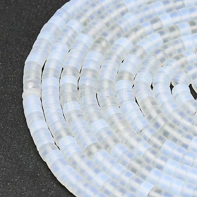 Synthetic Opalite Beads Strands G-P575-B16-4x2mm-1