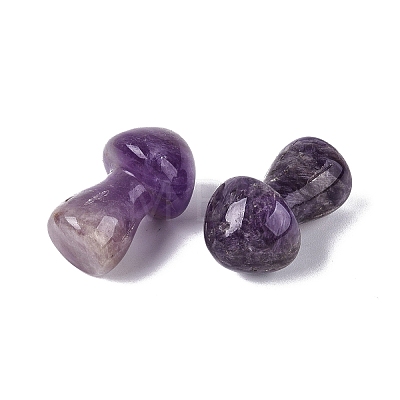 Natural Amethyst Mushroom Display Decorations G-Q602-03L-1