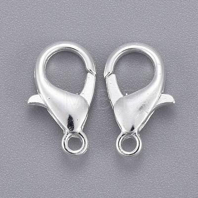 Zinc Alloy Lobster Claw Clasps Y-E105-S-1
