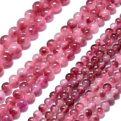 Natural Malaysia Jade Beads Strands G-L645-C01-8mm-30-1