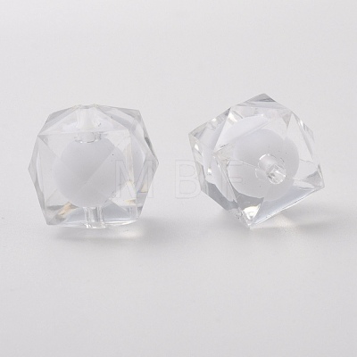 Transparent Acrylic Beads TACR-S112-20mm-01-1