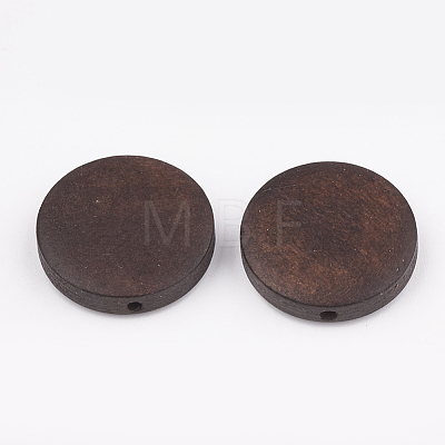 Natural Pear Wood Beads X-WOOD-T009-2.0cm-19-1