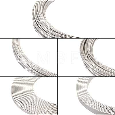Craftdady 5 Rolls 5 Style Aluminum Craft Wire AW-CD0001-02-1