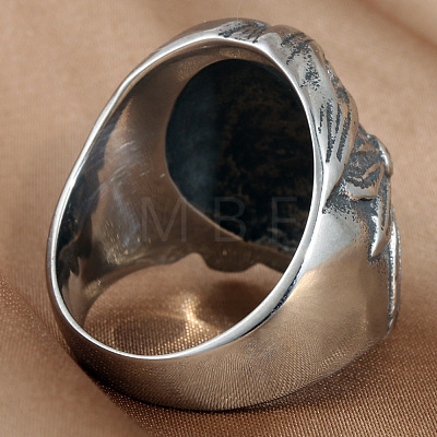 304 Stainless Steel Finger Rings for Men FS-WGBFDD8-05-1