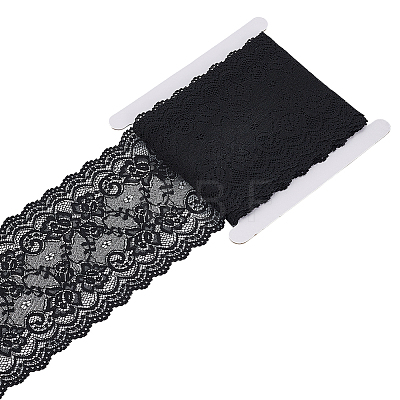 1 Roll 10% Spandex & 90% Nylon Lace Ribbon OCOR-OC0001-96B-1