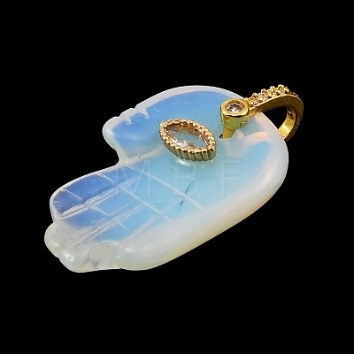 Opalite Carved Pendants GG-CBA5963-01L-NH-1