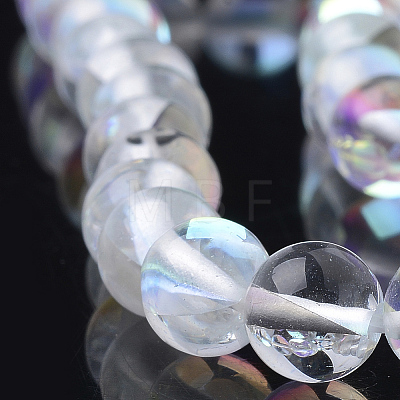 Synthetic Moonstone Beads Strands G-S283-04-8mm-1