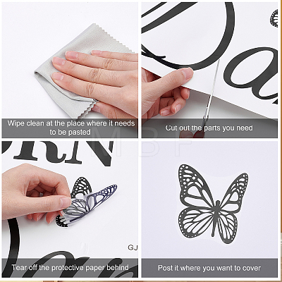 PVC Wall Stickers DIY-WH0228-506-1