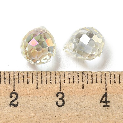 Electroplate Glass Beads EGLA-A041-02-FR04-1