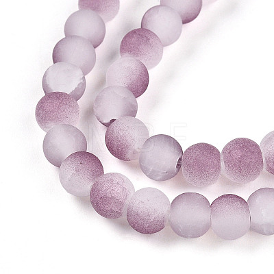 Crackle Glass Beads LS-X1-GLAA-N009-6mm-05-1
