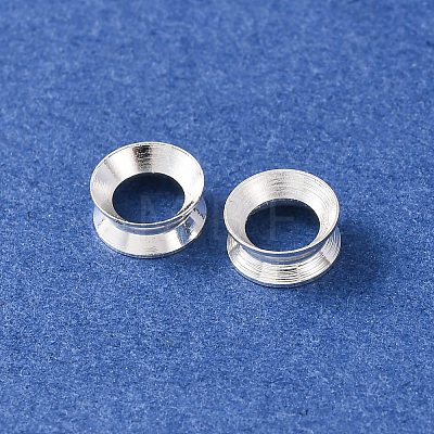 Brass European Beads KK-C157-53S-1