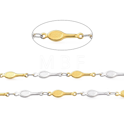 304 Stainless Steel Racket Link Chains CHS-M003-10-1