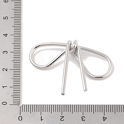 Non-Tarnish 304 Stainless Steel Connector Charms STAS-G336-05B-P-1