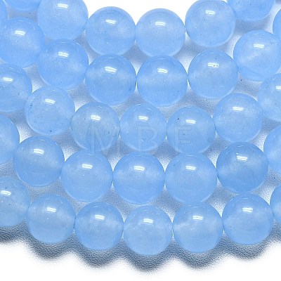Natural Malaysia Jade Beads Strands G-L645-C01-12mm-21-1
