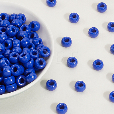 800Pcs Opaque Plastic Beads KY-SP0001-47H-1
