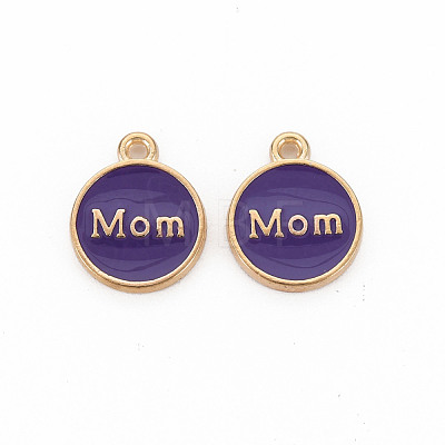 Alloy Enamel Charms ENAM-T016-11H-RS-1