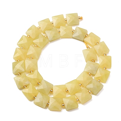 Natural Lemon Jade Beads Strands G-F839-A18-01-1