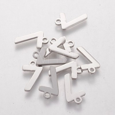201 Stainless Steel Charms STAS-Q201-T408-7-1