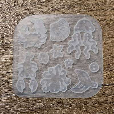 DIY Silicone Sea Animal Theme Pendant Molds LS-SIMO-G011-05A-1