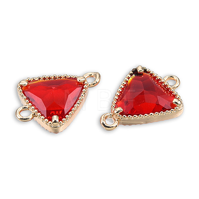 Transparent K9 Glass Connector Charms GLAA-N038-60-F09-1