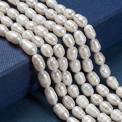 Natural Cultured Freshwater Pearl Beads Strands X-PEAR-N012-05G-1