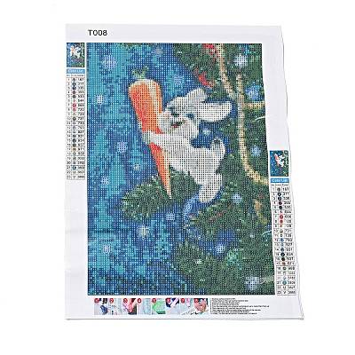 DIY Easter Theme Rabbit Pattern Full Drill Diamond Painting Canvas Kits DIY-G074-01F-1