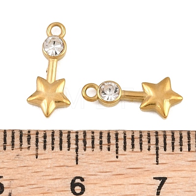 304 Stainless Steel Charms RB-CBABFDA-10G-1