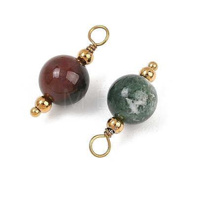 Natural Indian Agate Pendants GG-CBA5E56-07G-03-1