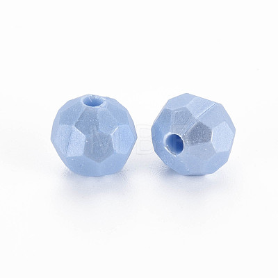 Opaque Acrylic Beads MACR-S373-69-A05-1