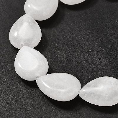 Natural Topaz Jade Beads Strands G-P561-B17-01-1