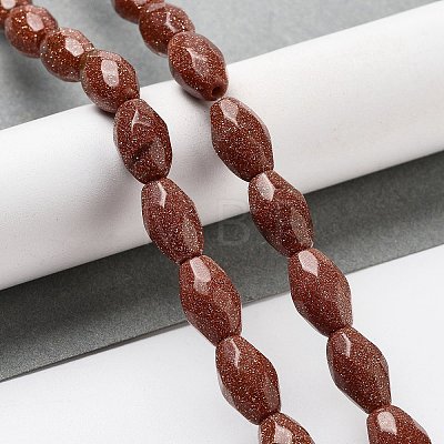 Synthetic Goldstone Beads Strands G-P520-C03-01-1