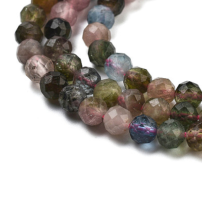 Natural Tourmaline Beads Strands G-K376-A01-01-1