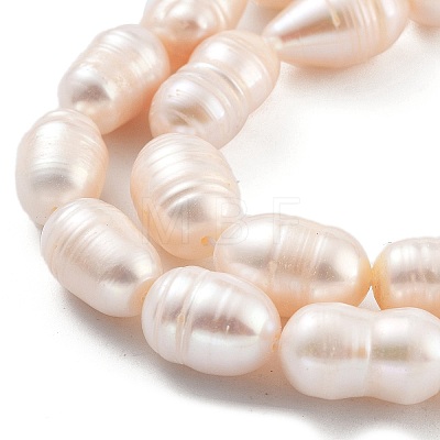 Natural Cultured Freshwater Pearl Beads Strands PEAR-P062-14C-1